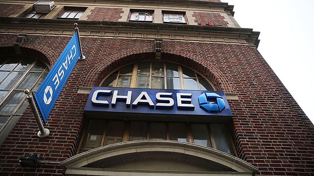 Brick building with Chase logo on sign