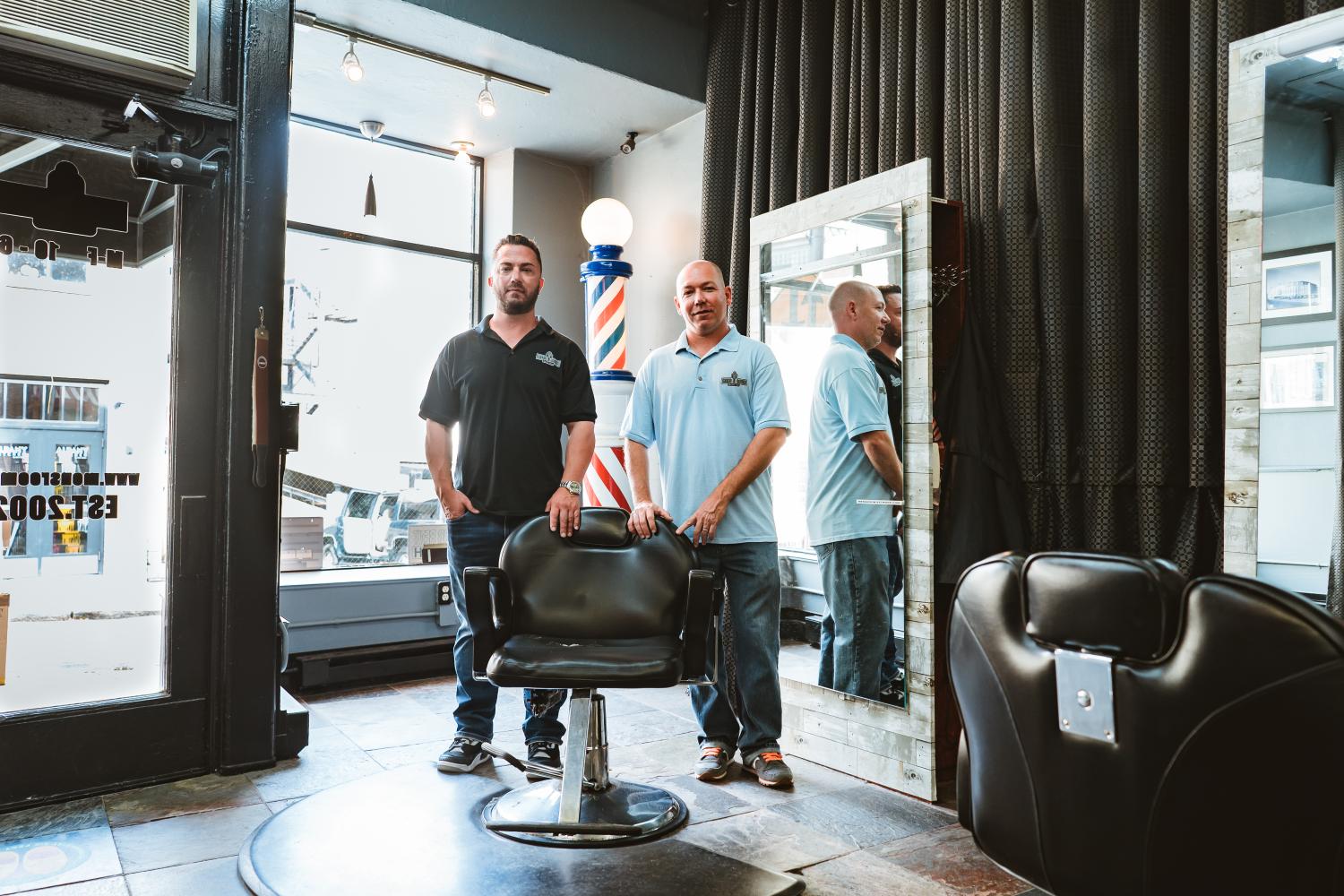 mens room barber shop