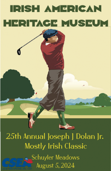 Poster for the 25th Annual Joseph J. Dolan Jr. Mostly Irish Classic