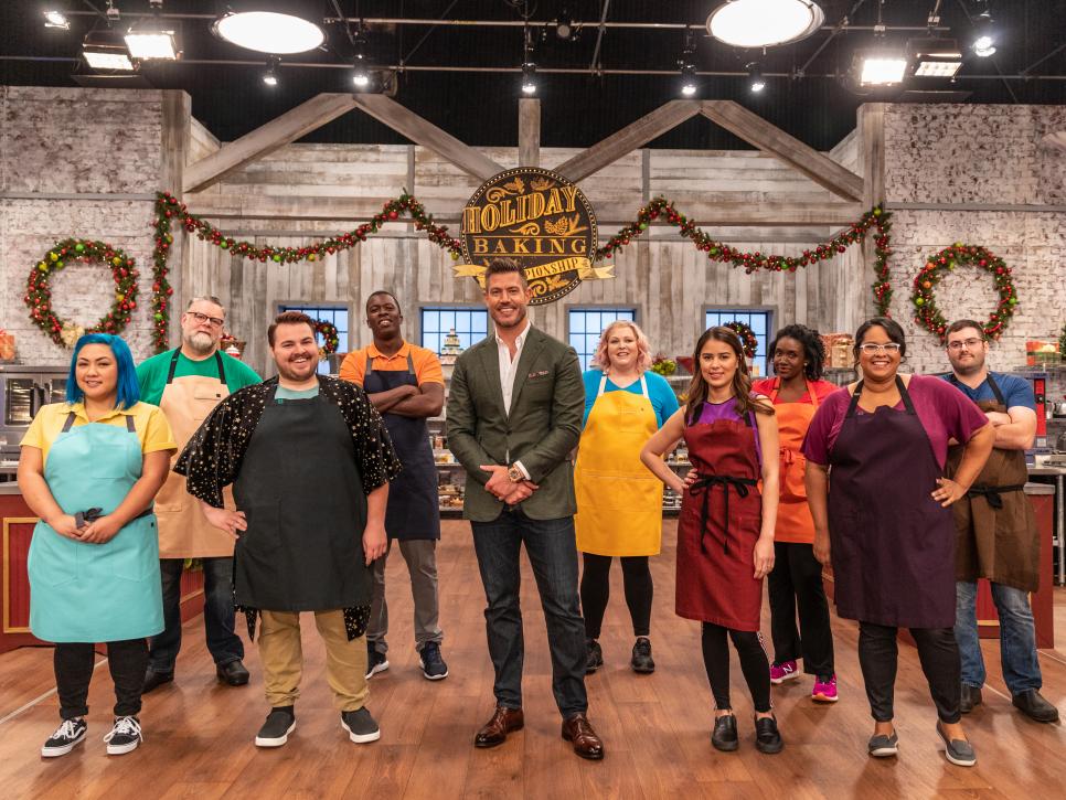 Photo of Competing Chefs of Food Network's Holiday Baking Championship