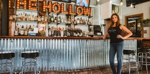 interior bar view of The Hollow