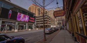 Street view of 50 South Eartery sign