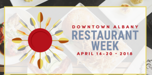 Ad for Restaurant Week 2018