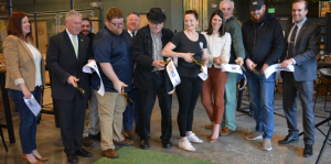 Ribbon cutting photo