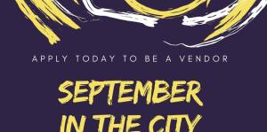 Poster September in the City Art Fair Call For Artists