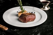steak on a plate