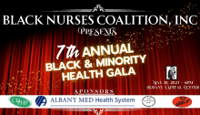 Black Nurses Coalition Gala event flyer
