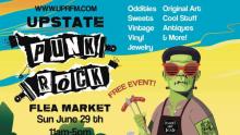 Punk Rock Flea Market Event Flyer