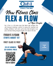 Flyer for Flex & Flow