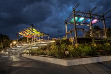 Clinton Market Collective at Night