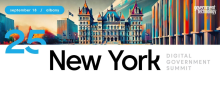 Government Technologies New York Digital Government Summit digital flyer