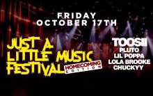 Digital Flyer Just a Little Music Festival