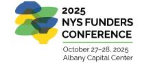 NYS Funders Conference header