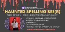 Haunted Spelling Beer Graphic