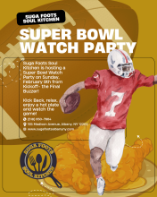 Super Bowl Watch Party Graphic 