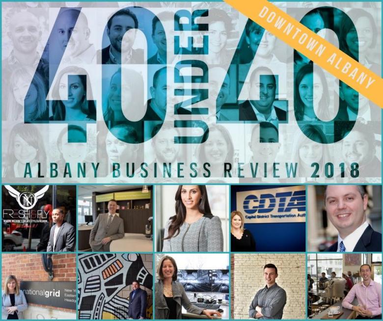 Albany Business Review 40 under 40 Flyer