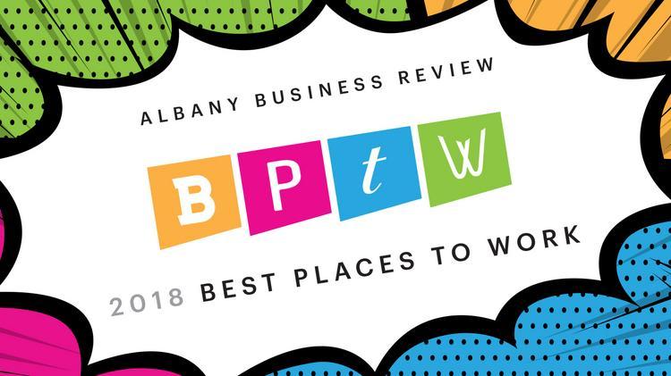 Albany Business Review Best Places to Work Logo