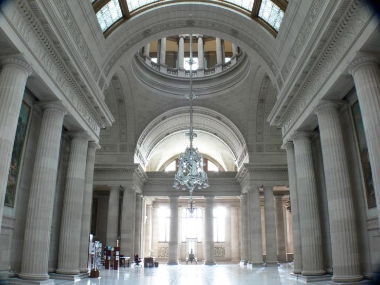 Photo of the Inside of the New York State Education Building